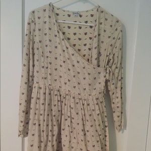 Steven Alan cozy flannel dress